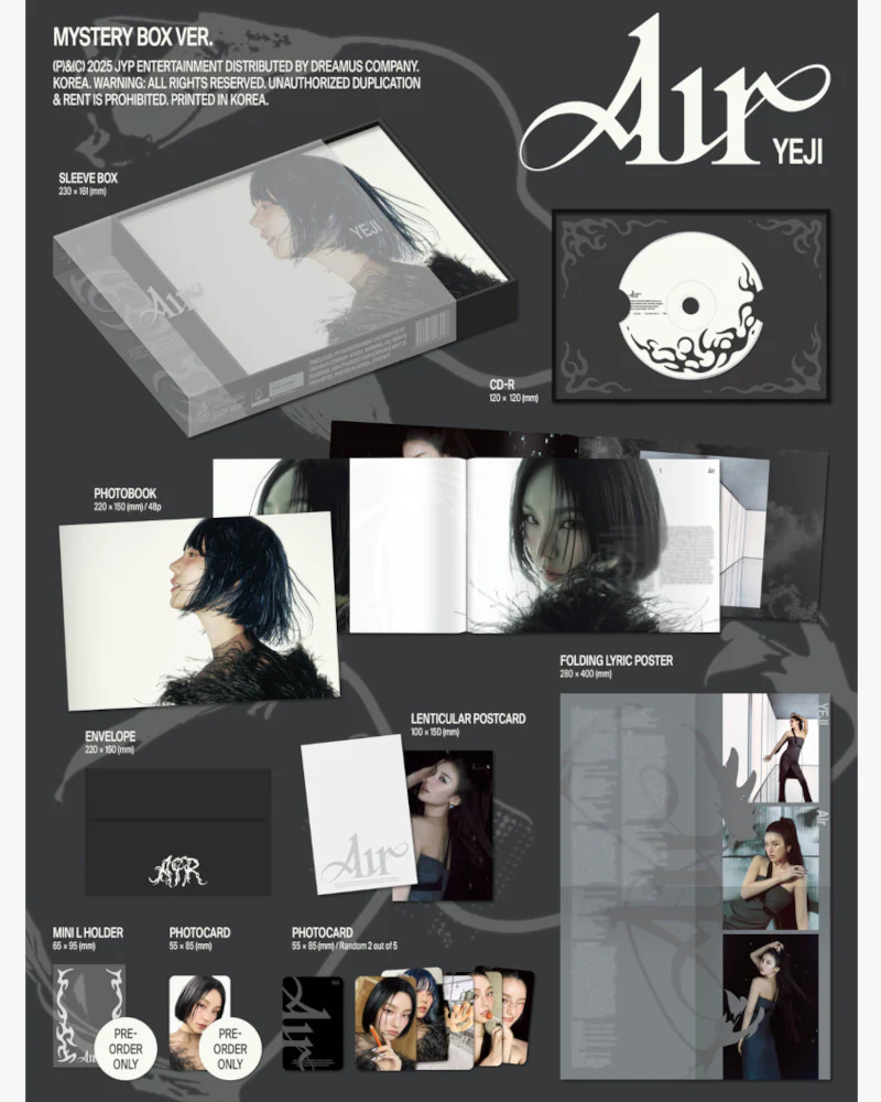 YEJI (ITZY) - [Air] (Mystery Box Ver.) - Image 2